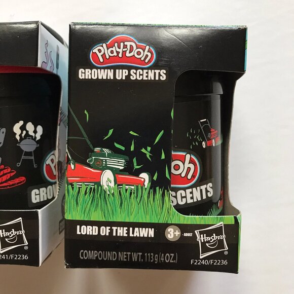 Play Doh Grown Up Scents Lot Of 3 Lawn Dad Sneakers Grill King - Picture 4 of 8
